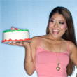 cake and smile